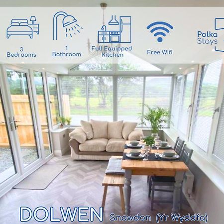 Dolwen Snowdonia Home By Polkastays Карнарфон Екстериор снимка