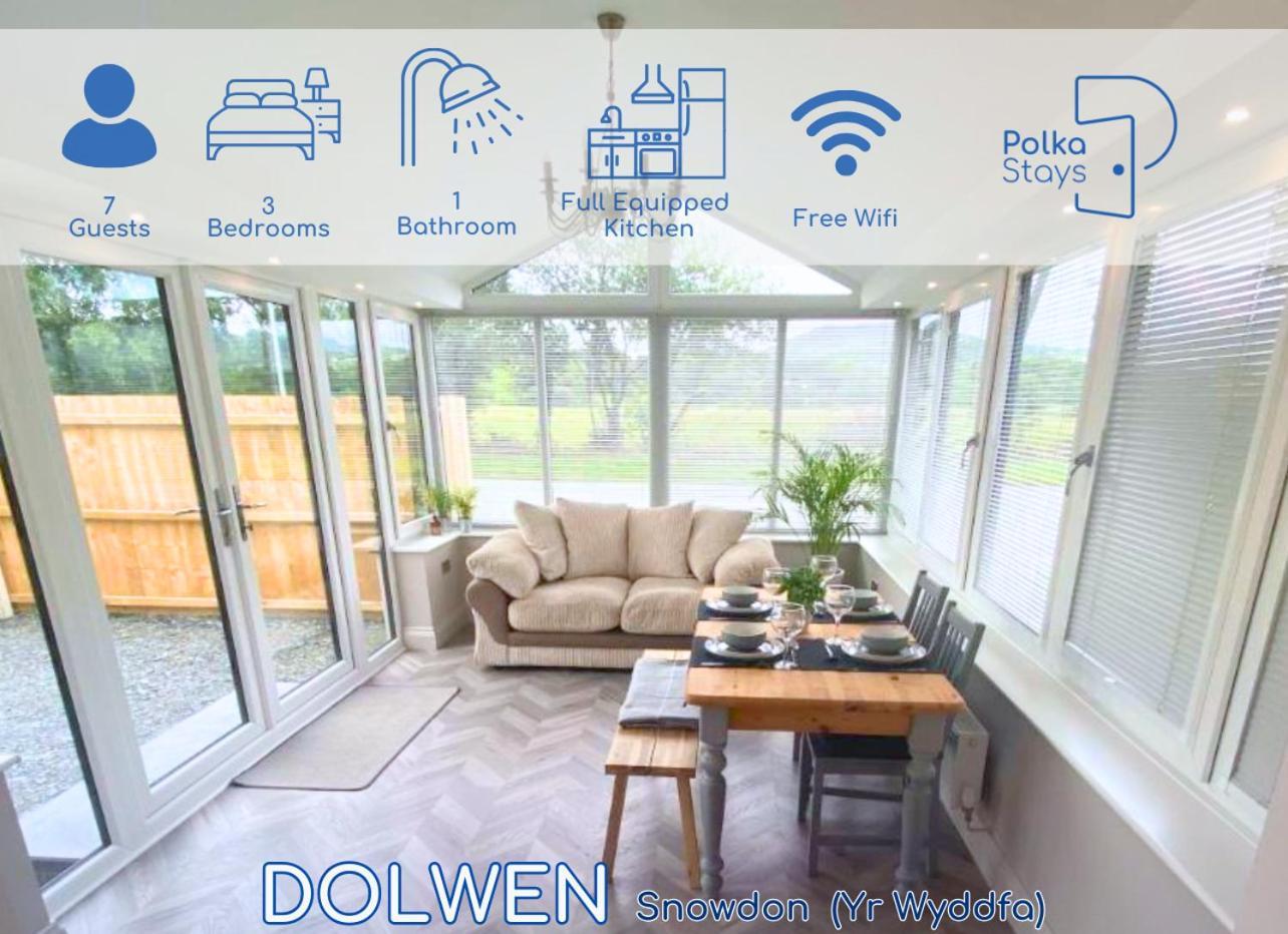 Dolwen Snowdonia Home By Polkastays Карнарфон Екстериор снимка